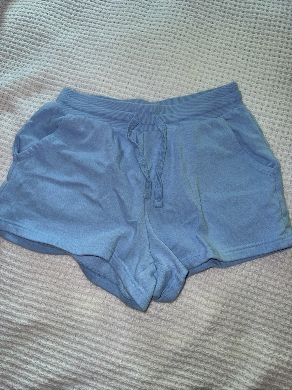 Colsie Light Blue Athletic Lounge Shorts